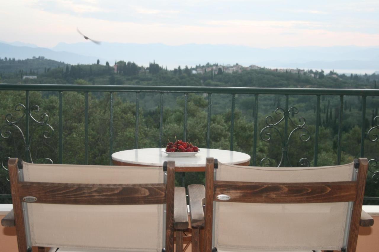Corfu Quality Suite, Tranquility, Mountain & Sea Views Agios Gordios  Exterior foto